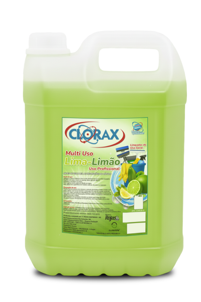Garrafa de 5L do produto Multiuso Lima Limão